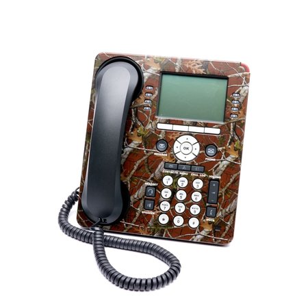 DESK PHONE DESIGNS A9608/9508 Cover-Vista Camo Brown A9608BRN06P845G